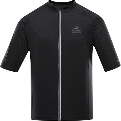 ALPINE PRO Мъжка бързосъхнеща велосипедна фланелка ALPINE PRO SAGEN 2 black ALPINE PRO | Cheren | МЪЖЕ | S