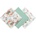 BabyOno Super Soft Mint пелени от плат 70x70 cm Mint 3 бр