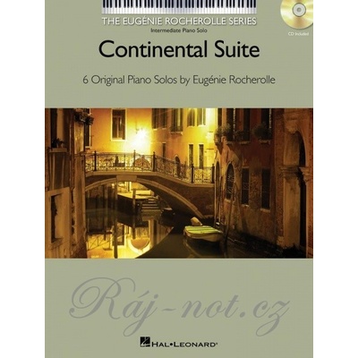 CONTINENTAL SUITE by Eugenie Rocherolle + CD // 6 originálnych skladieb pre sólo klavír