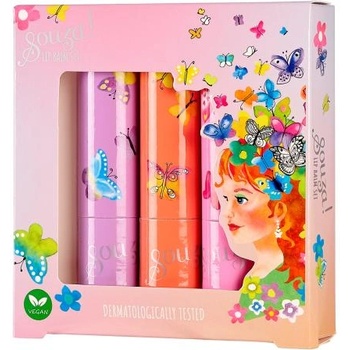 Souza! Souza Souza! - Комплект балсами за устни - 3 бр