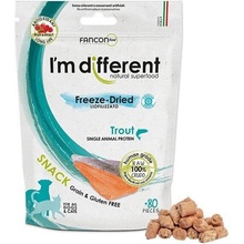 I´M DIFFERRENT SNACK pstruh mrazem sušený pamlsek 40 g