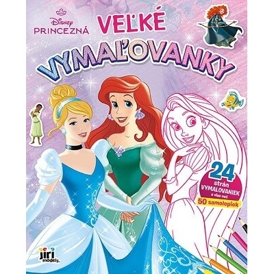 Veľké vymaľovanky Princezná