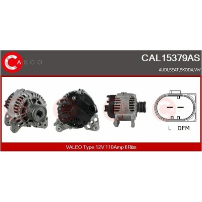 generátor CASCO CAL15379AS