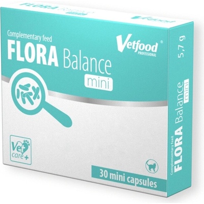 Vetfood flora balance mini 30 kapsúl