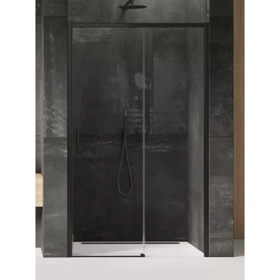 New Trendy D-0325A PRIME BLACK posuvné sprchové dvere do niky 140 cm, pravé 140 cm čierna