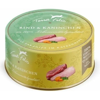 Terra Felis hovädzie a králik 80 g