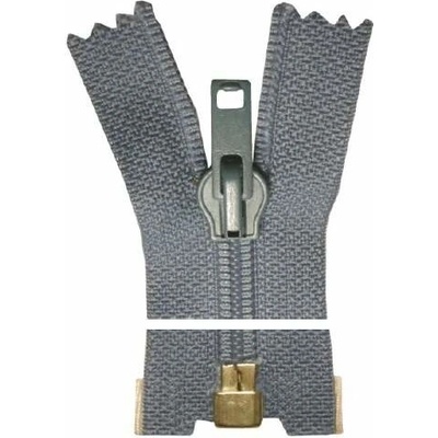 Spirálový zip, dělitelný - 65cm - zeleno-modrý - Koh-i-noor - BALENÍ 10 ks