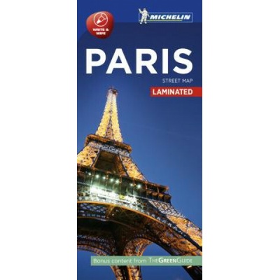 Paris Citymap Laminated
