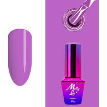 Molly Lac UV/LED gel lak Cocktails and Drinks Purple Smoothie 17 10 ml