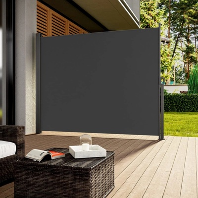 Casaria Boční markýza Nosara na terasu 180x300cm antracitová 109234