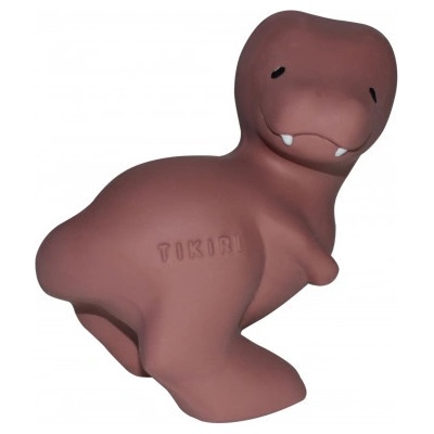 Tikiri Dinos hrkálka a hryzátko z prírodnej gumy T-Rex