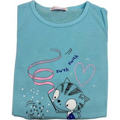 Dívčí pyžama Kity modrá