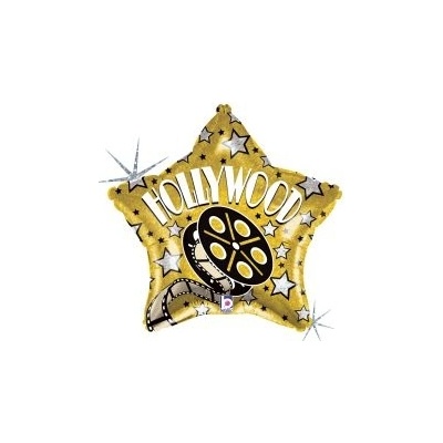 GRABO fóliový balónek Hollywood hvězda 19" 48cm nafukovací