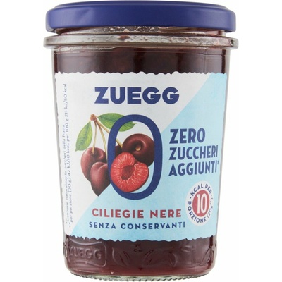 Zuegg džem z tmavých čerešní bez cukru 220 g