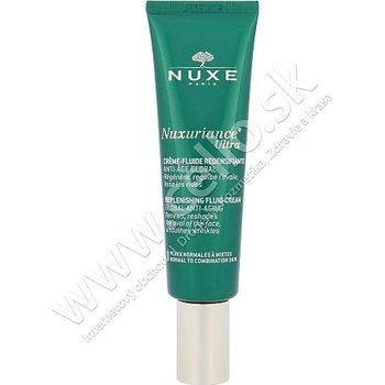 Nuxe Nuxuriance Ultra omladzujúci fluidný krém pre zmiešanú a mastnú pleť (With Saffron and Bougainvillea Bo-Floral Cells) 50 ml