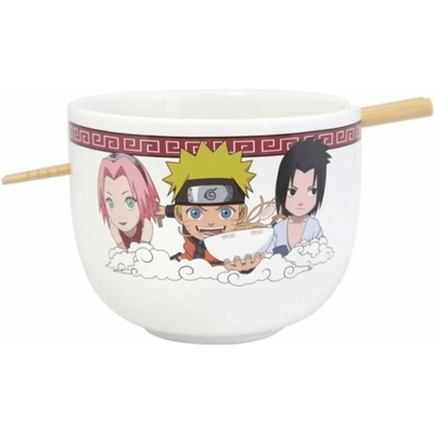 Naruto Ramen Bowl with Chopstick Team Seven 414ml