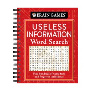Brain Games - Useless Information Word Search: Find Hundreds of Weird Facts and Forgotten Intelligence | Brain Games (2020)