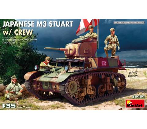 MiniArt M3 Stuart Initial Production with Interior 1:35