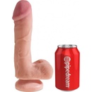 Pipedream King Cock Plus 7,5" Dual Density Cock with Balls flesh