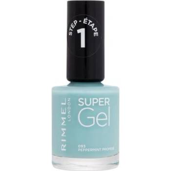 Rimmel Super Gel STEP1 гел лак за нокти 12 ml нюанс 093 Peppermint Promise