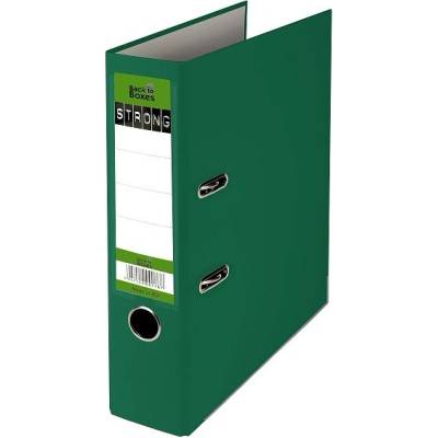 Класьор B2B Strong A4, 7.5 cm мет. кант Зелен (B2B)