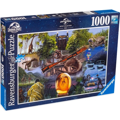 Ravensburger Пъзел Ravensburger от 1000 части - Джурасик парк (17147)