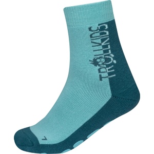 Trollkids Детски пантофи Trollkids Kid's Anti Slip Socks Slippers - Teal / Aqua - размер 39-42 (EU) (702-2963-0315)