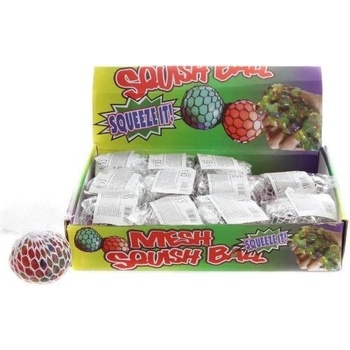 Antistresový míček 6 cm v síťce