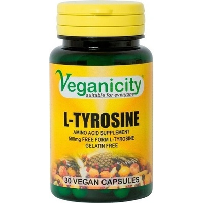 Veganicity L-Tyrozín 400 mg 30 kapsúl