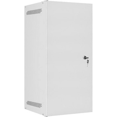 Lanberg Комуникационен шкаф Lanberg WF10-2312-00S, 10", 12U, 60.3 x 31 x 28 cm, товароносимост до 20кг, сив (WF10-2312-00S)