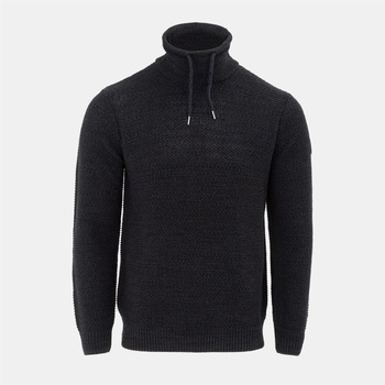 Firetrap Пуловер Firetrap Enhanced Firetrap Cowl Neck Jumper Men - Navy