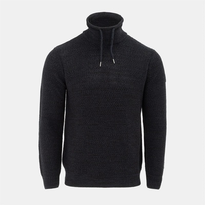 Firetrap Пуловер Firetrap Enhanced Firetrap Cowl Neck Jumper Men - Navy