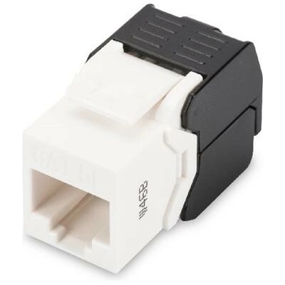 Digitus CAT 5e Keystone Jack, netienený RJ45 na LSA, pripojenie bez použitia nástrojov