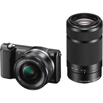 Sony Alpha 5000 ILCE-A5000Y + 16-50mm + 55-210mm (ILCE5000YB)