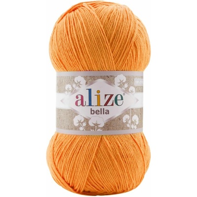 Alize příze Bella 83 matná oranžová