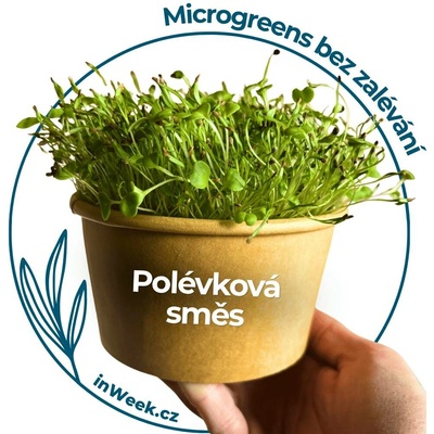 Microgreens semínka - Polévková směs 3 ks sáčků semínek