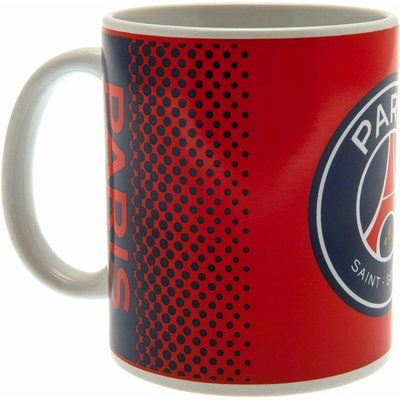 FotbalFan Hrnek s Keramický hrnek Paris Saint Germain FC červený PSG6002 315 ml