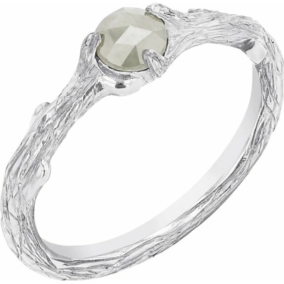 Eppi Vetvičkový prsteň so salt and pepper diamantom Masuma R43718