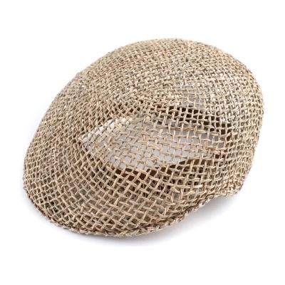 Мъжки сламен каскет HatYou CEP0201, Натурален
