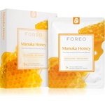FOREO Farm to Face Sheet Mask Manuka Honey платнена маска с хидратиращ и ревитализиращ ефект 3x20ml