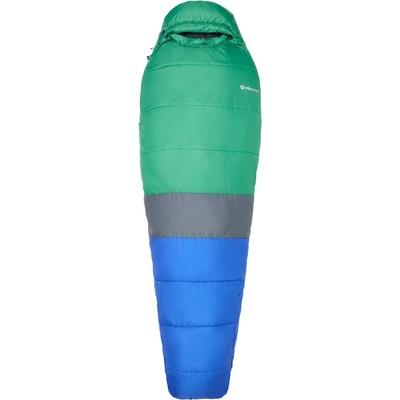 Marmot Детски синтетичен спален чувал Marmot Kid's Trestles Elite Eco 30 Synthetic sleeping bag - Blue - размер 152 cm (514-1098-0211)
