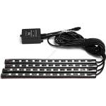 Aigostar - LED RGB димируеми ленти за автомобил LED/4, 5W/5V + ДУ (AI2718)