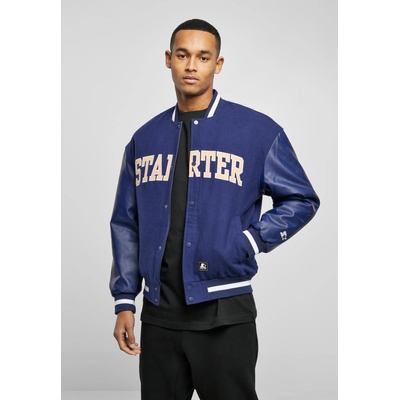 Urban Classics Мъжко колежанско яке Starter в тъмносин цвятUB-ST055-00800 - Тъмносин, размер L