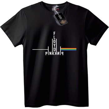 NOONEBRAND Тениска Pink Floyd Дъга - 4XL, White