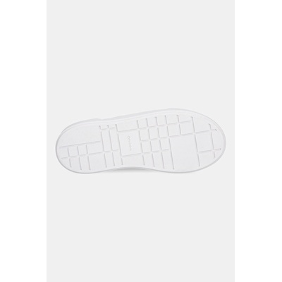Calvin Klein Кожени маратонки Calvin Klein FLATFORM LACE UP LTH MG (YW0YW01928)