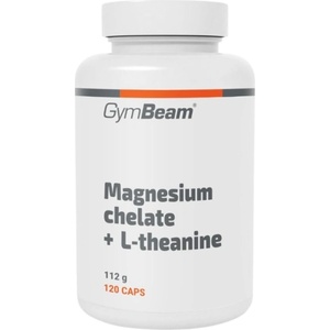 GymBeam Magnesium Chelate + L-Theanine [120 капсули]