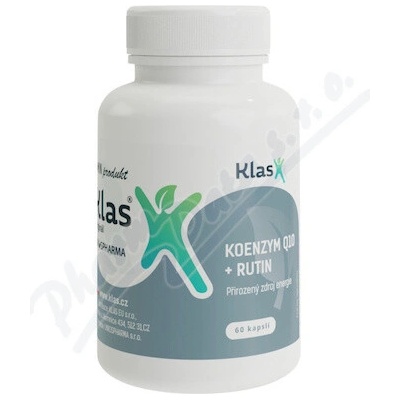 Klas KOENZYM Q10 + RUTIN 60 kapsúl