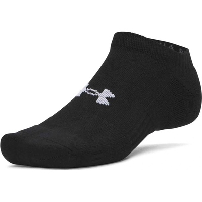 Under Armour ponožky Performance Cotton 3pk NS Ultimate Black/Ultimate Black/White