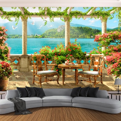 Art Gift Decor Фототапет Терасата с розите