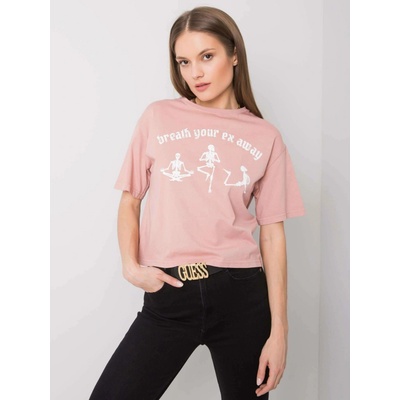 RUE PARIS T-shirt-157-TS-0086.60P Light Pink